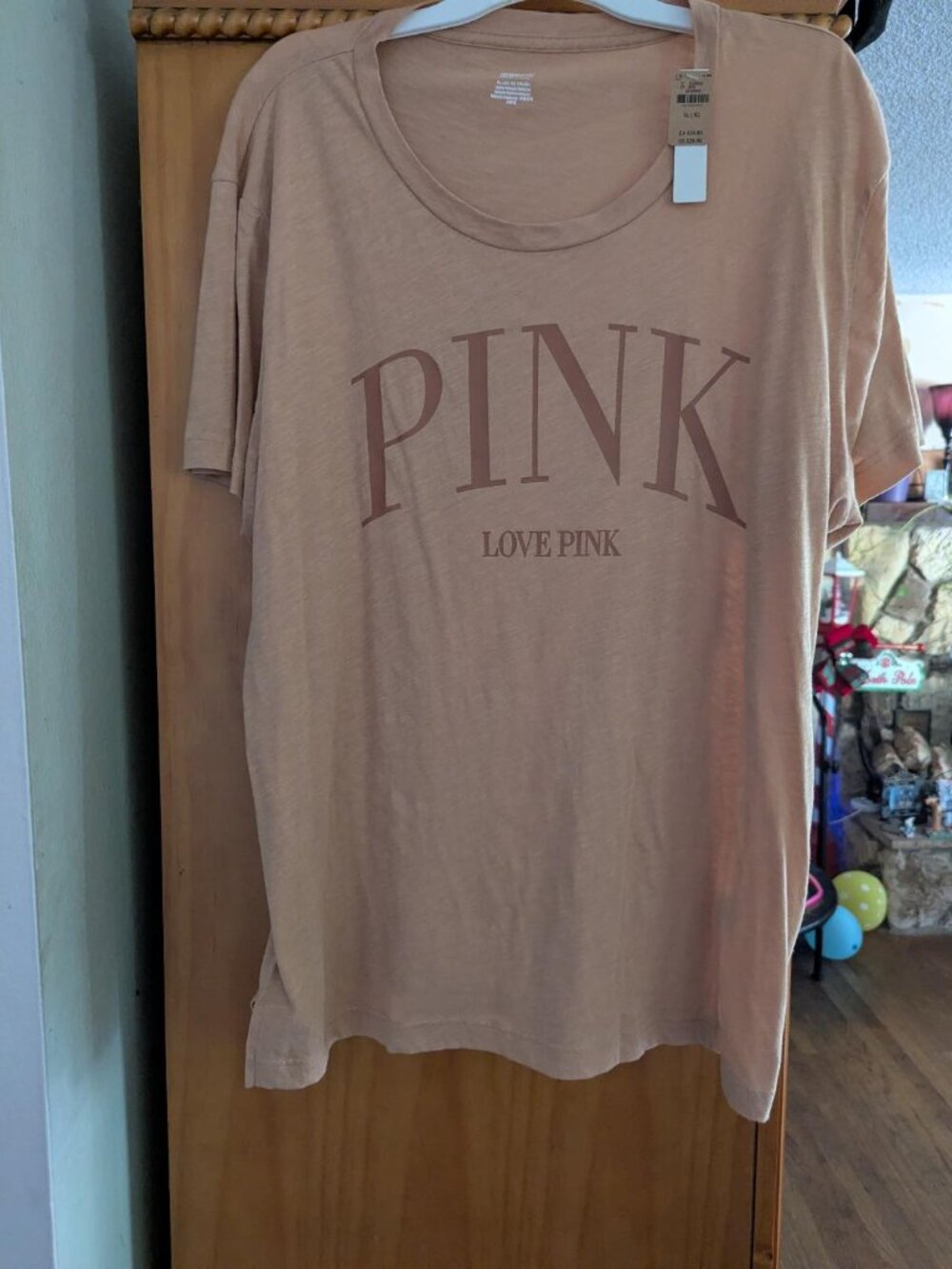 Pink T-Shirt Size XL